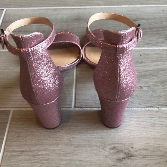 NIB Vince Camuto pink glitter “Corlina” heels - Picture 4 of 8